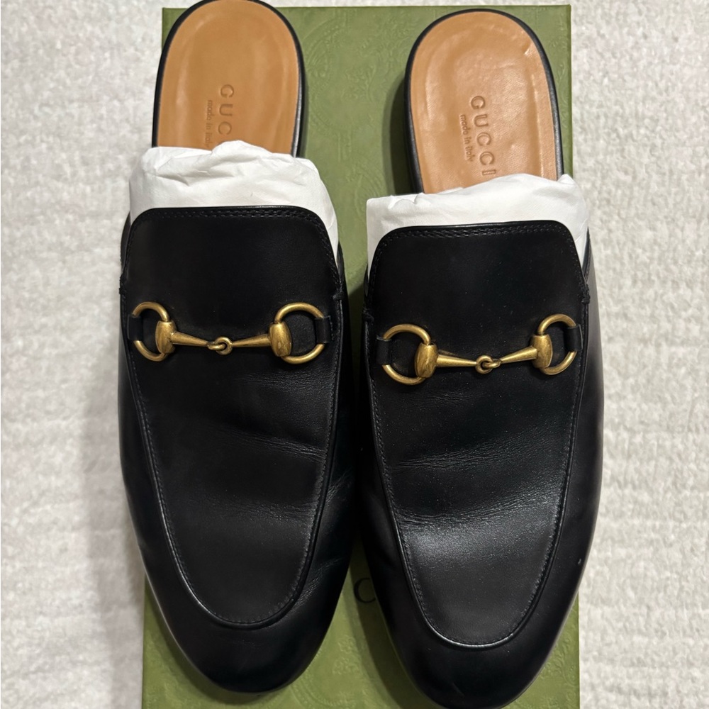 Gucci Princetown Mules - Picture 2 of 7
